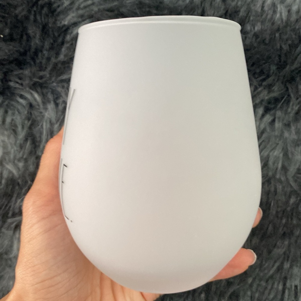 Rae Dunn “My Wine.” Stemless wine glass - Picture 8 of 17